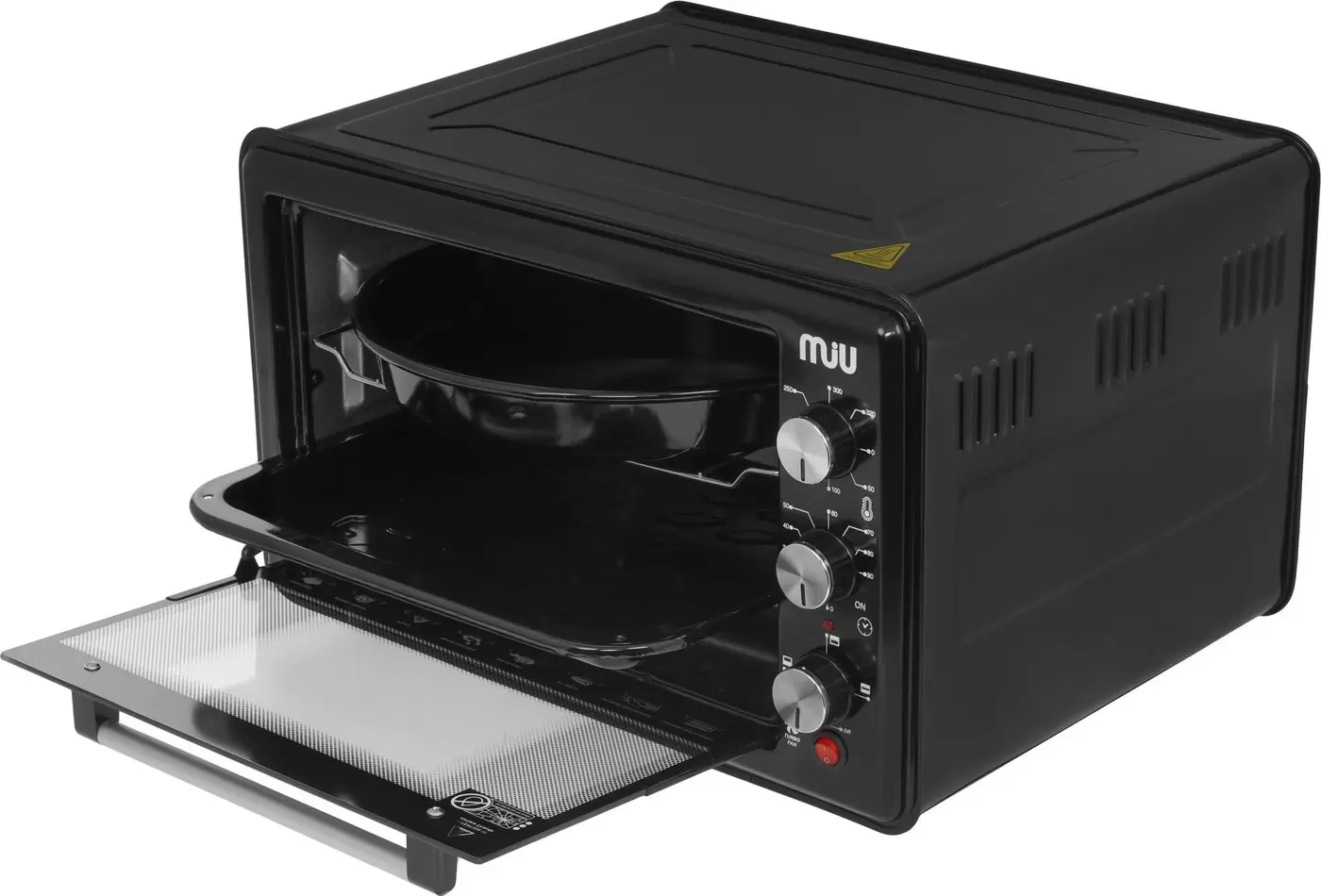 Электропечь MIU MO-40002KB (черный) фото