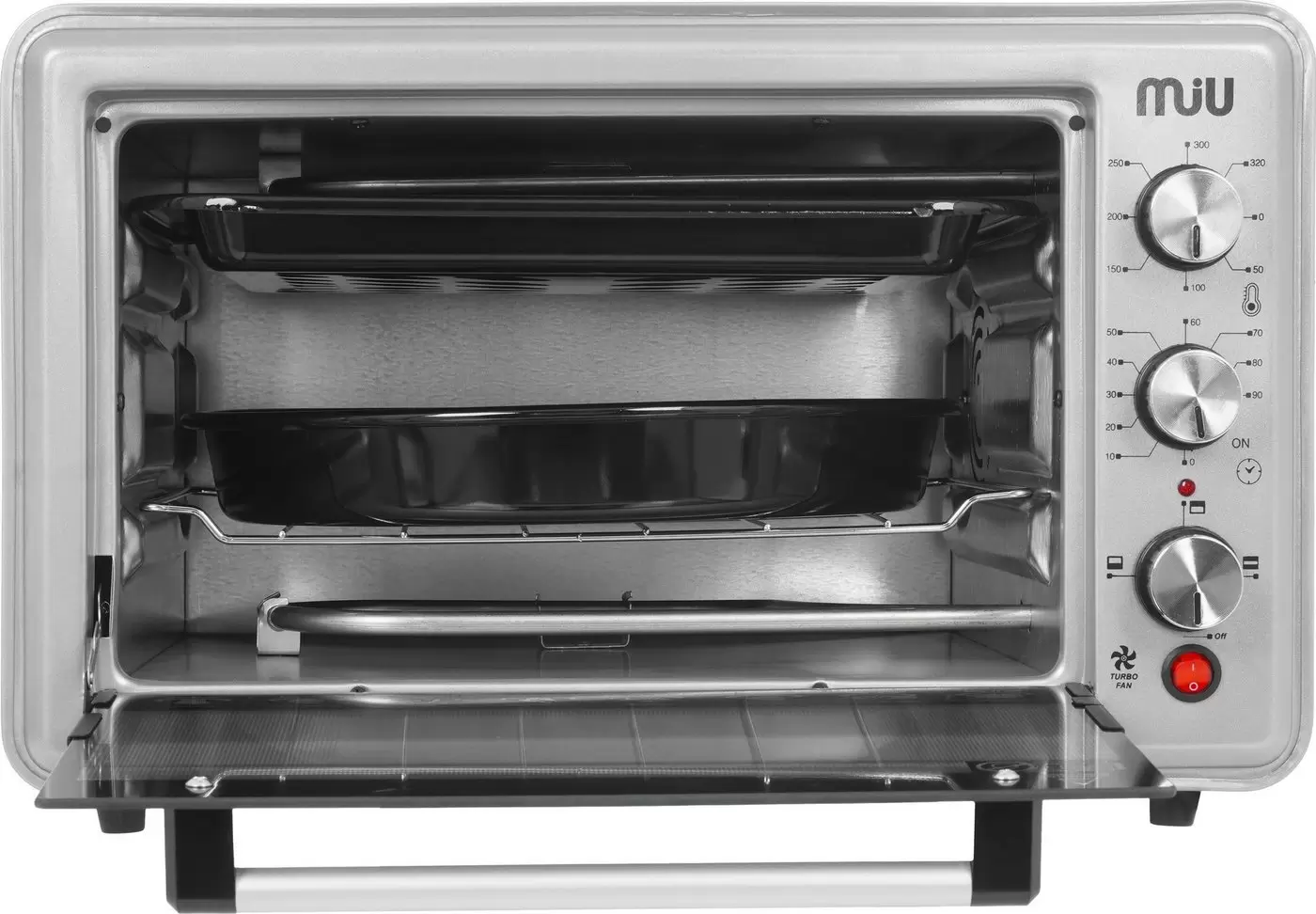 Электропечь MIU MO-40002KS (серый) фото