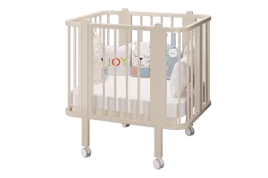 Детская кровать-трансформер MLK Оливия (слоновая кость) фото