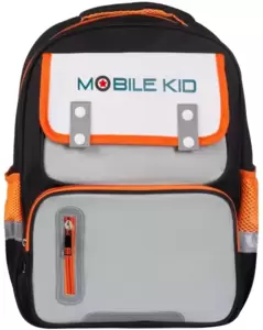 Школьный рюкзак Mobile Kid Classic SBP100 (оранжевый/черный) фото