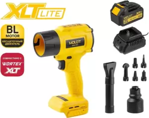 Воздуходувка Molot MCB 1817 XLT Lite SET 2318309 (с 1-м АКБ) фото
