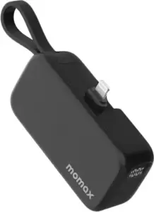Портативное зарядное устройство Momax 1-Power Mini 3-in-1 Lightning IP130MFI 5000mAh (черный) фото