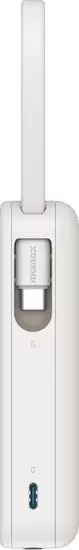 Портативное зарядное устройство Momax 1-Power Vital+ Built-In USB-C IP138 10000mAh (белый) фото