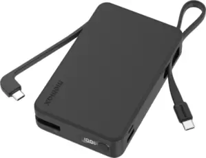 Портативное зарядное устройство Momax 1-Power Vital+ Built-In USB-C IP139 20000mAh (черный) фото