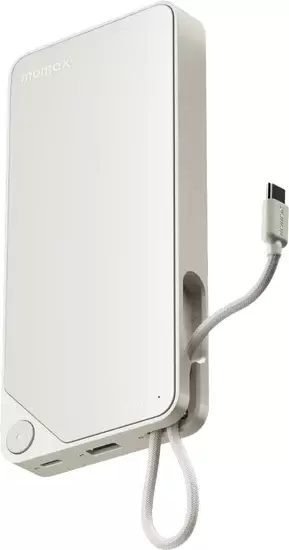 Momax 1-Power X Built-in USB-C IP153 20000mAh (белый)