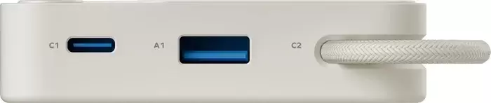Портативное зарядное устройство Momax 1-Power X Built-in USB-C IP153 20000mAh (белый) фото