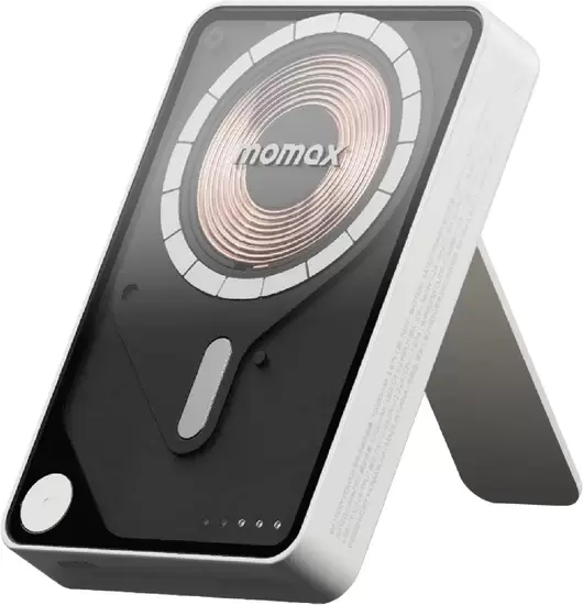 Портативное зарядное устройство Momax 1-Power X Pro+ Magnetic Built-In USB-C IP132 10000mAh (белый) фото