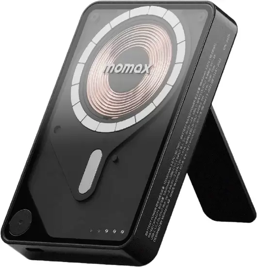 Momax 1-Power X Pro+ Magnetic Built-In USB-C IP132 10000mAh (черный)