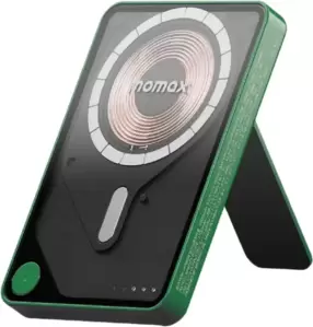 Momax 1-Power X Pro Magnetic Built-In USB-C IP131 5000mAh (зеленый)