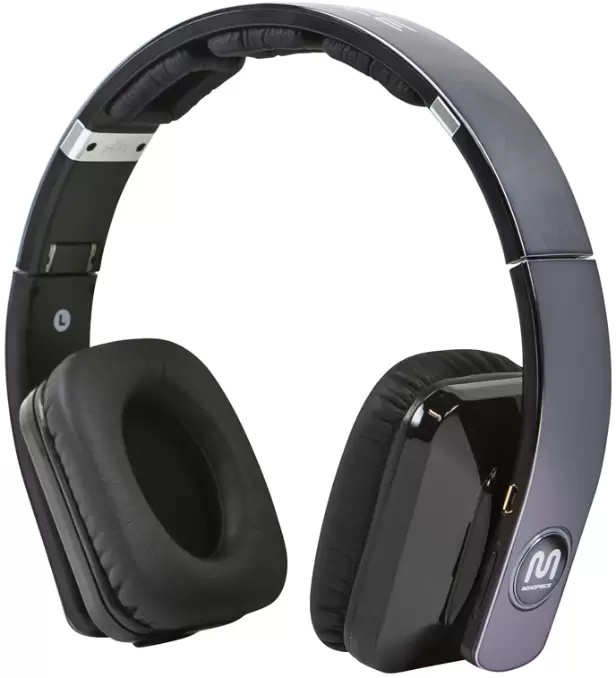 Monoprice Premium Virtual Surround Sound Bluetooth On-the-Ear (10585)