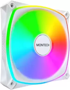 Вентилятор для корпуса Montech AX120 PRO ARGB PWM (белый) фото
