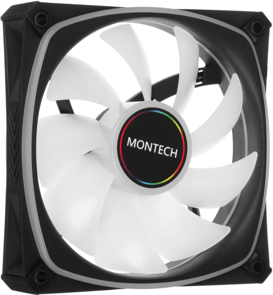 Вентилятор для корпуса Montech AX120 PRO ARGB PWM (MNT-AX120PRO-B) фото