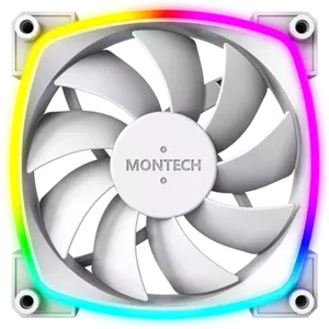 Вентилятор для корпуса Montech AX140 PWM (белый) фото