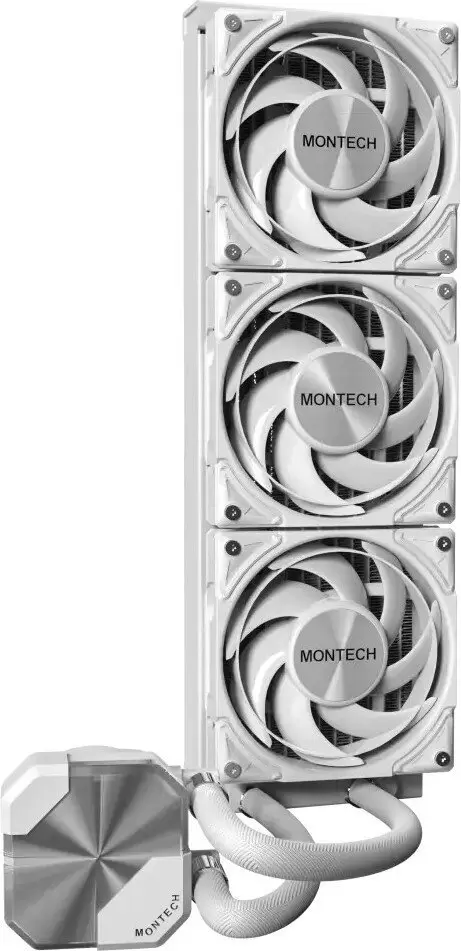 Система жидкостного охлаждения для процессора Montech HyperFlow Silent 360 (белый) фото