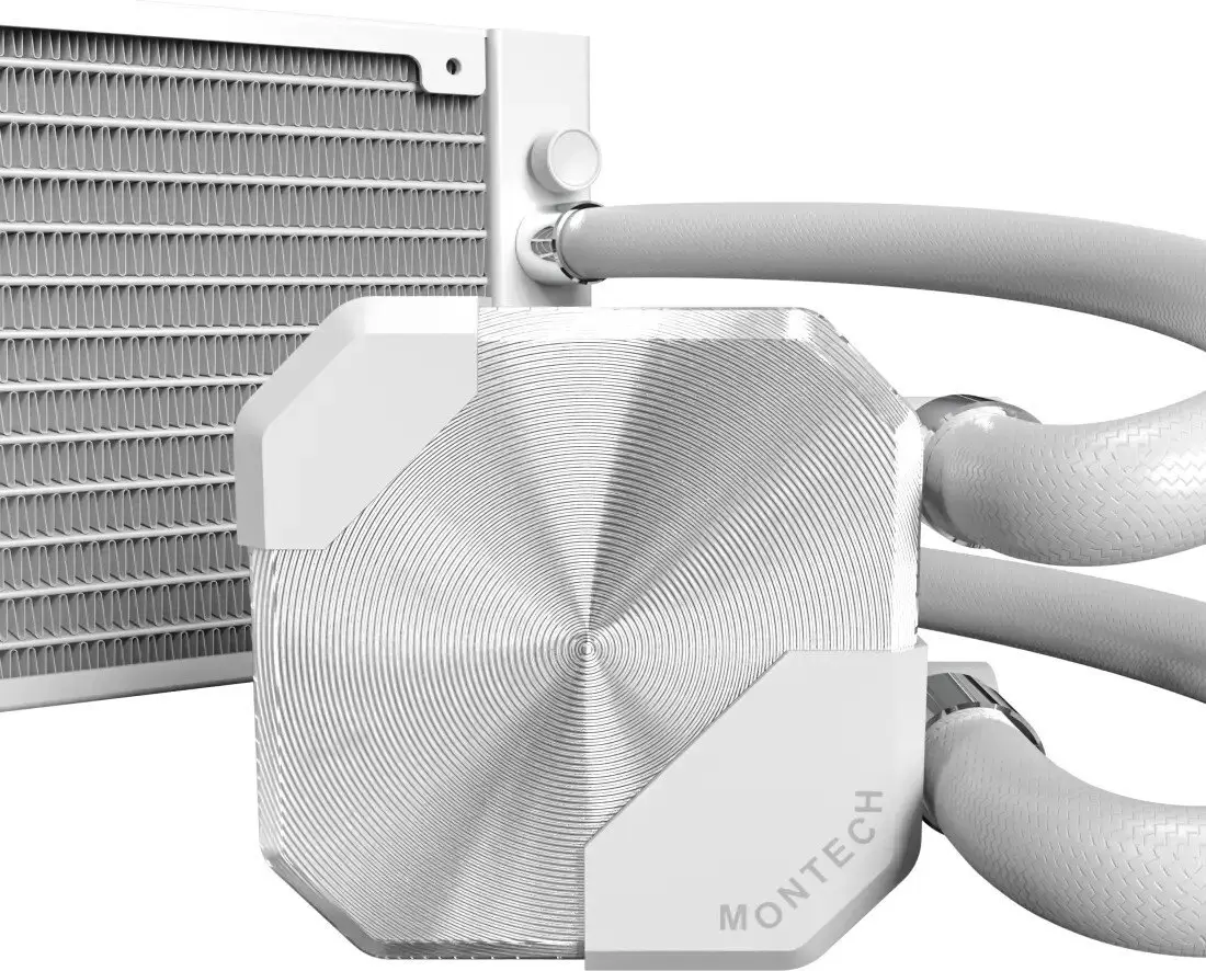 Система жидкостного охлаждения для процессора Montech HyperFlow Silent 360 (белый) фото