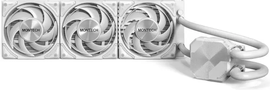 Система жидкостного охлаждения для процессора Montech HyperFlow Silent 360 (белый) фото