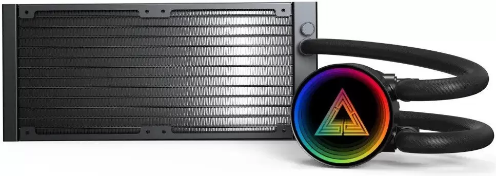 Система жидкостного охлаждения для процессора Montech LightFlow ARGB 240 (черный) фото