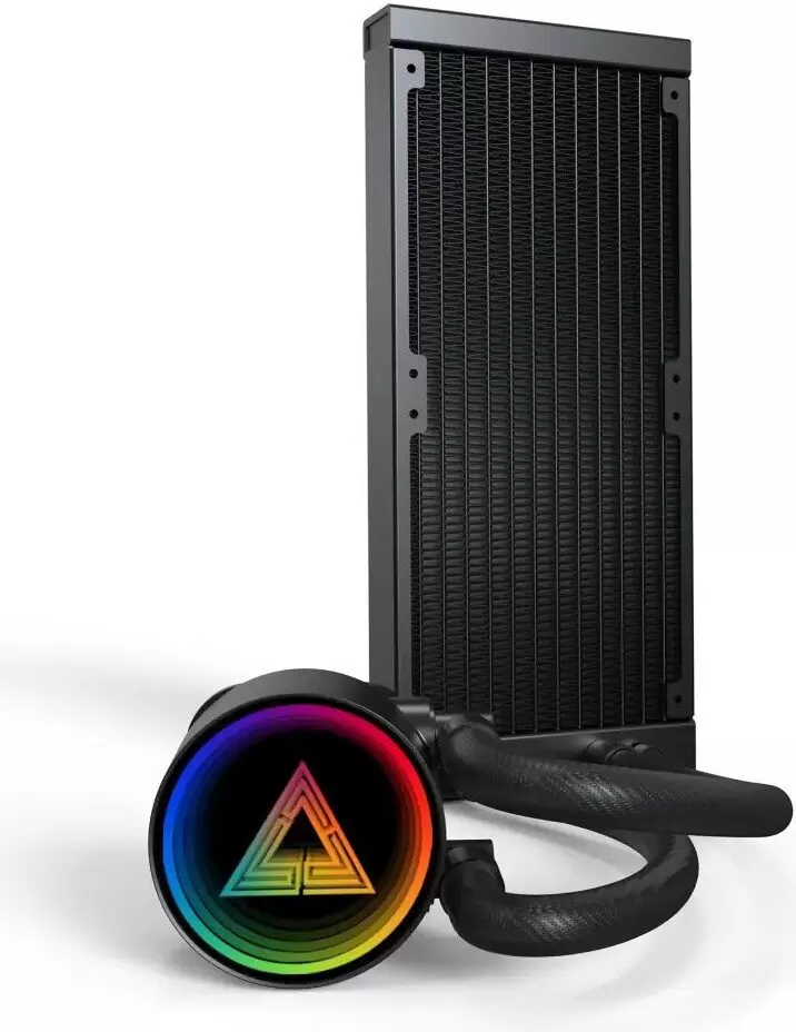 Система жидкостного охлаждения для процессора Montech LightFlow ARGB 240 (черный) фото