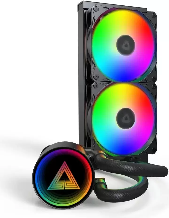 Система жидкостного охлаждения для процессора Montech LightFlow ARGB 240 (черный) фото