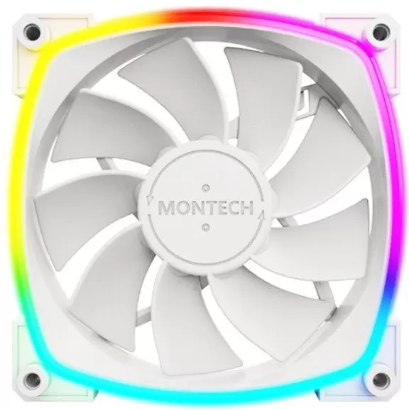 Комплект вентиляторов для корпуса Montech RX120 PWM 3 IN 1 (белый) фото
