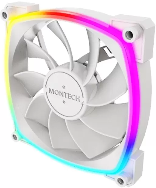 Комплект вентиляторов для корпуса Montech RX120 PWM 3 IN 1 (белый) фото