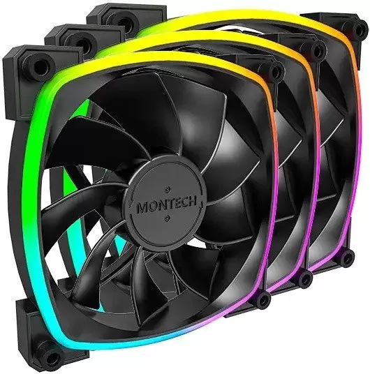 Montech RX120 PWM 3 IN 1 (черный)