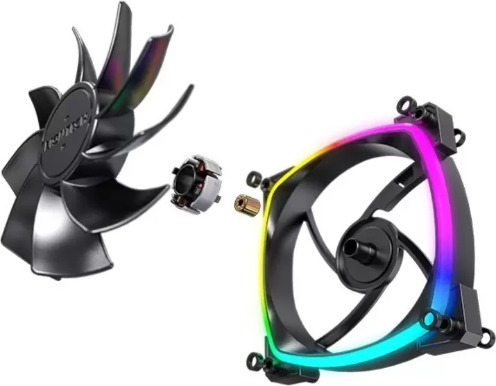 Комплект вентиляторов для корпуса Montech RX120 PWM 3 IN 1 (черный) фото