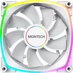 Вентилятор для корпуса Montech RX140 PWM Reverse (белый) фото