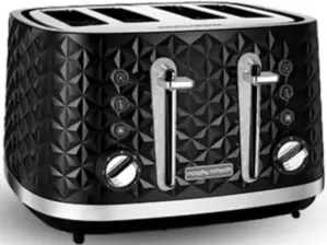 Тостер Morphy Richards Vector Black 4-Slice 248131 фото