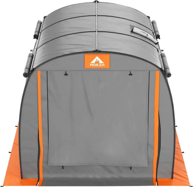 Палатка-баня MORZH Shelter (серо-оранжевый) фото