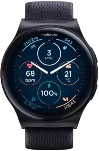 Умные часы Motorola Moto Watch 120 (черный фантом) фото
