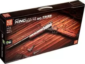 Mould King Block Gun 14016 Двуствольный дробовик