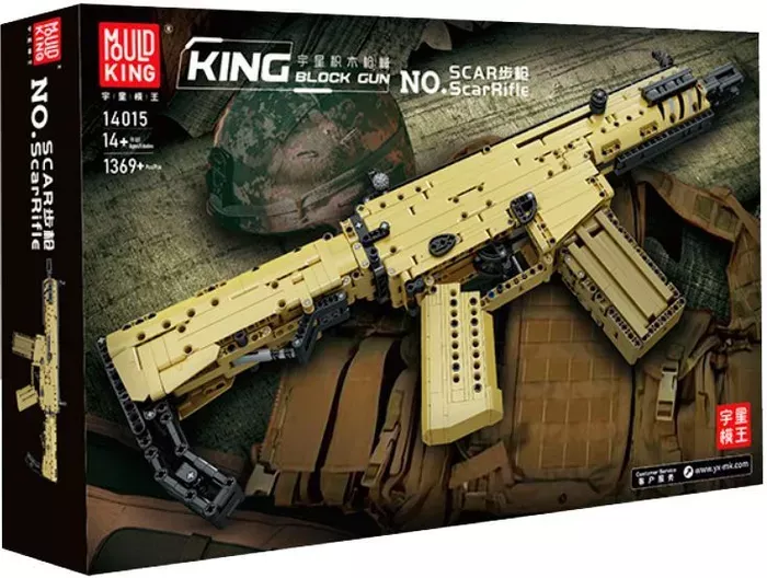 Mould King Штурмовая винтовка Scar / 14015