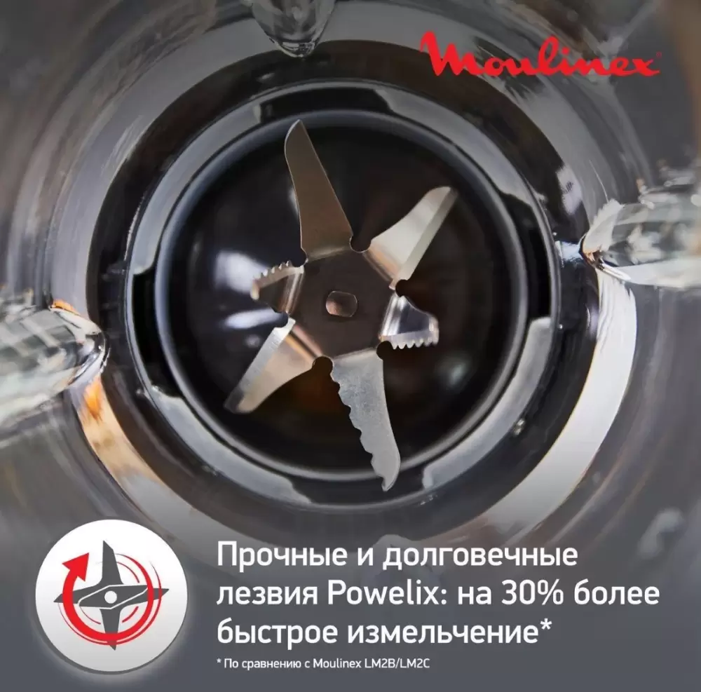 Стационарный блендер Moulinex LM871D10 фото