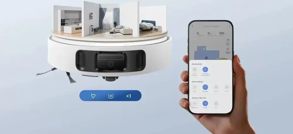 Робот-пылесос Mova E30 Ultra Robot Vacuum (белый) фото