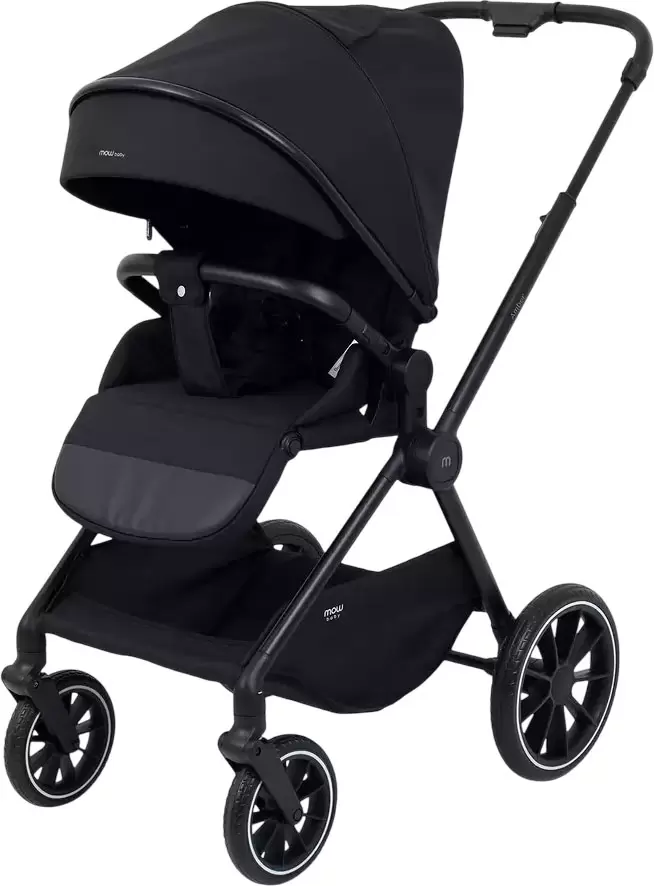 MOWbaby Amber MB067 (2 в 1, черный)