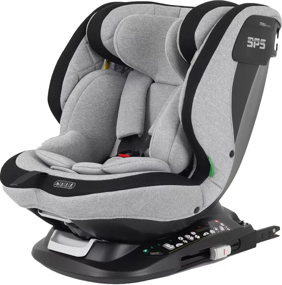 MOWbaby Motion isofix / UB616 (светло-серый)