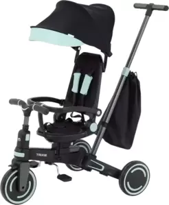 Детский велосипед MOWbaby Trixie MC055 (черный/зеленый) фото