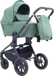 Детская универсальная коляска MOWbaby Zoom air 3 в 1 / MB087 (Olive)