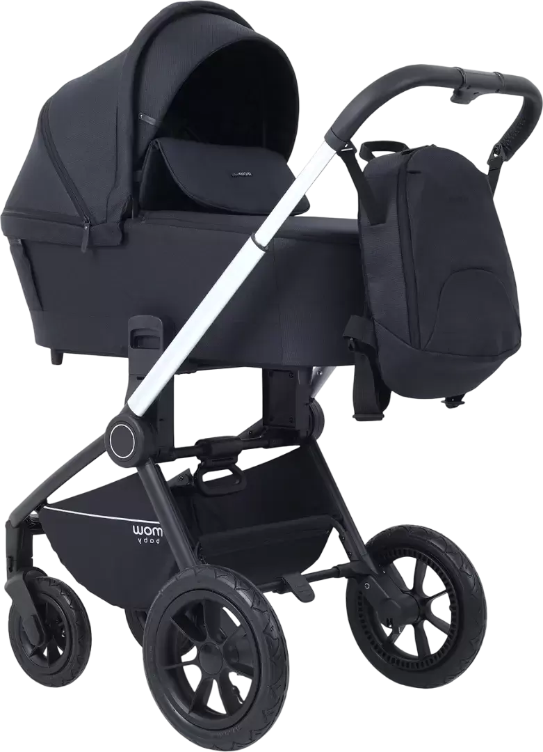 MOWbaby Zoom air 3 в 1 / MB087 (Silver Black)
