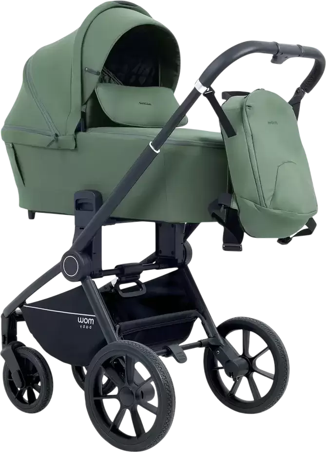 MOWbaby Zoom Pu 2 в 1 / RA086 (Olive)