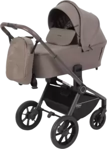 Детская универсальная коляска MOWbaby Zoom PU 3 в 1 / RA087 (Mocca) фото