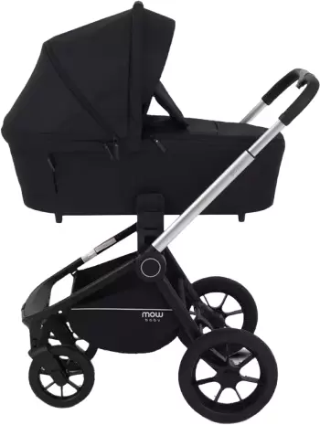 MOWbaby Zoom PU RA087 3 в 1 (silver black)