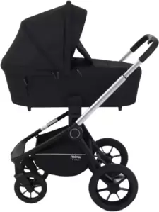 MOWbaby Zoom PU RA087 3 в 1 (silver black)