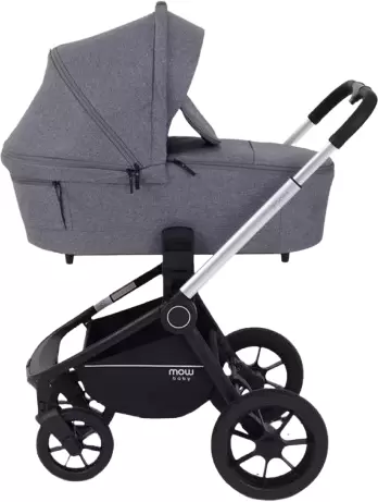 MOWbaby Zoom PU RA087 3 в 1 (silver grey)
