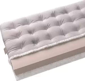 Mr. Mattress Natsu White 90x195 с завязками
