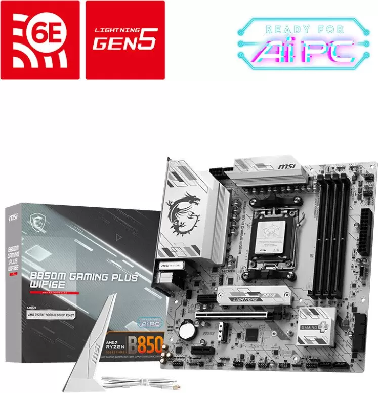 Материнская плата MSI B850M Gaming Plus WiFi6E фото