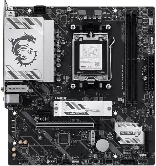 MSI B850M Gaming WiFi6E