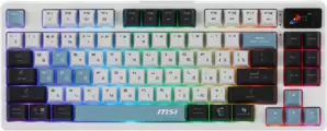 Клавиатура MSI Forge GK600 TKL Wireless Sky фото