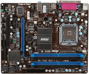 Материнская плата MSI G41M-P33 Combo фото